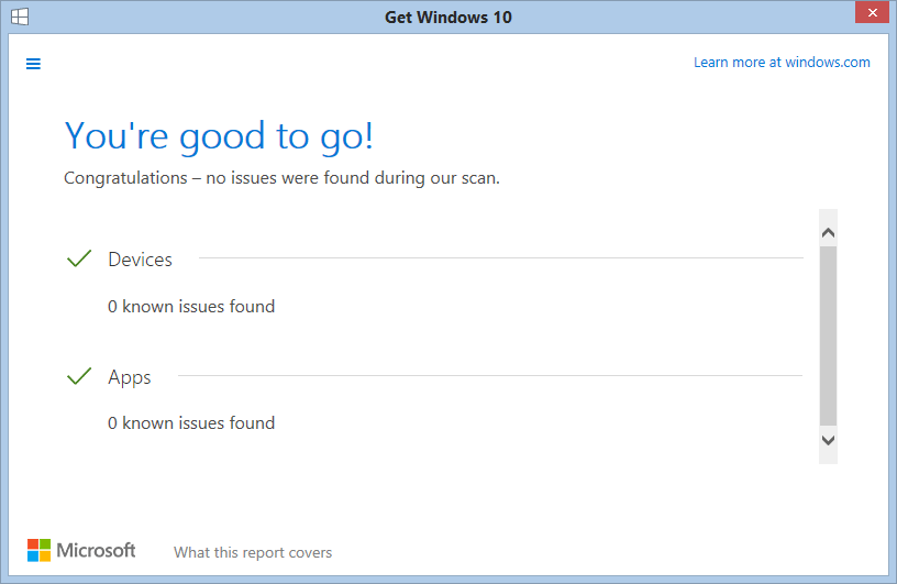 windows 10 compatibility check